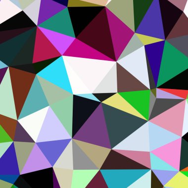 Arka plan çok renkli geometrik poligonal.