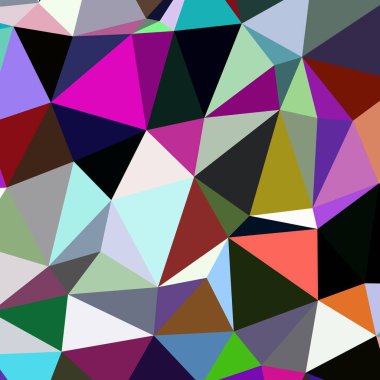 Arka plan çok renkli geometrik poligonal.