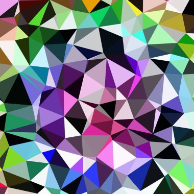 Arka plan çok renkli geometrik poligonal.