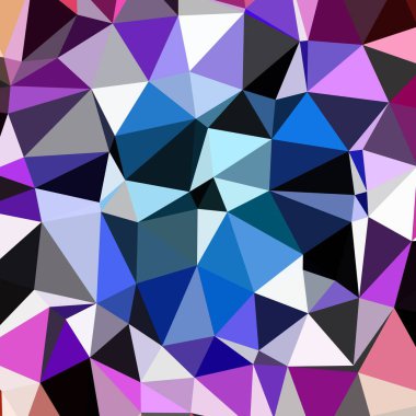 Arka plan çok renkli geometrik poligonal.