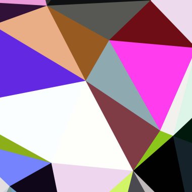 Arka plan çok renkli geometrik poligonal.