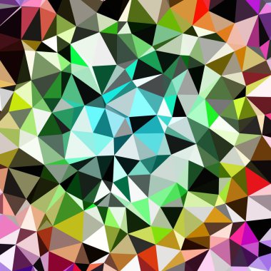 Arka plan çok renkli geometrik poligonal.