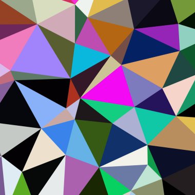 Arka plan çok renkli geometrik poligonal.