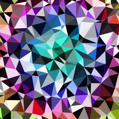 Arka plan çok renkli geometrik poligonal.
