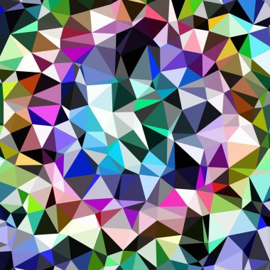 Arka plan çok renkli geometrik poligonal.