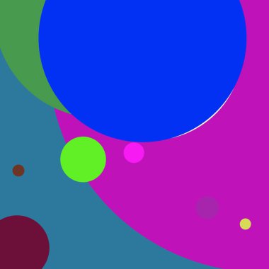 Daire geometrik güzel arka plan çok renkli desen.