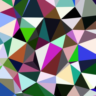 Arka plan çok renkli geometrik poligonal.