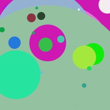 Daire geometrik yeni arka plan çok renkli desen.