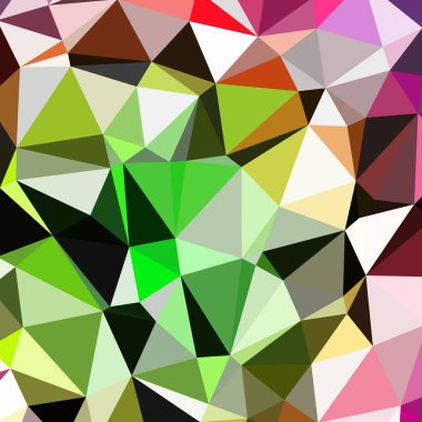 Arka plan çok renkli geometrik poligonal.