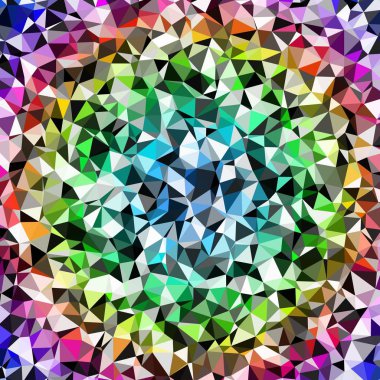 Arka plan çok renkli geometrik poligonal.