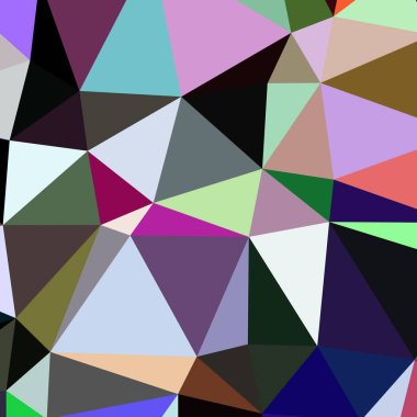 Arka plan çok renkli geometrik poligonal.