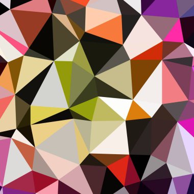 Arka plan çok renkli geometrik poligonal.