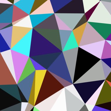 Arka plan çok renkli geometrik poligonal.