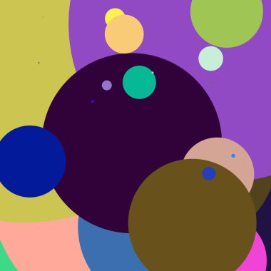 Daire geometrik zarif arka plan çok renkli desen.