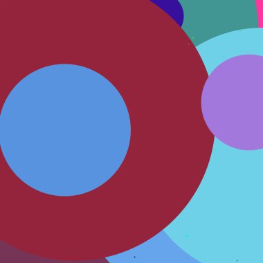 Daire geometrik güzel arka plan çok renkli desen.