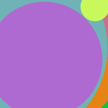 Daire geometrik yeni arka plan çok renkli desen.