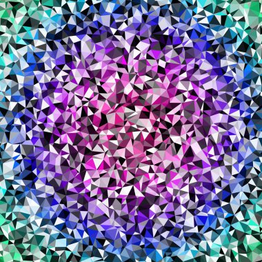 Harika geomeric soyut poligonal mozaik. Üçgen düşük poli arka plan. Çokgenler ile soyut geometrik arka plan. Bir üçgen oluşur origami tarzı desen