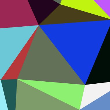 Arka plan çok renkli geometrik poligonal.