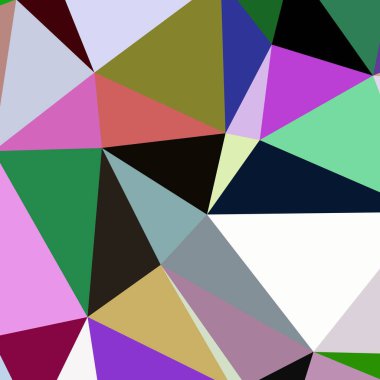 Arka plan çok renkli geometrik poligonal.