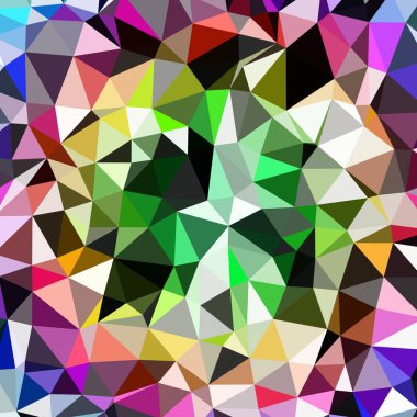 Arka plan çok renkli geometrik poligonal.