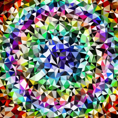 Arka plan çok renkli geometrik poligonal.