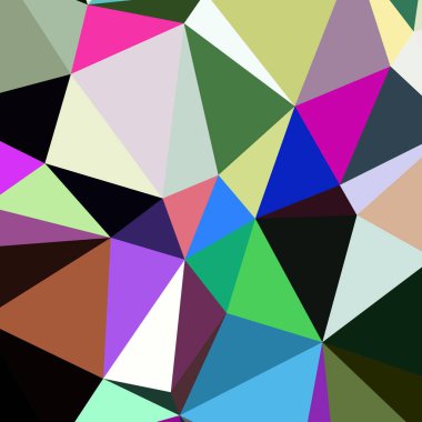 Arka plan çok renkli geometrik poligonal.