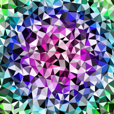 Arka plan poligonal sorunsuz üçgen renk desen.