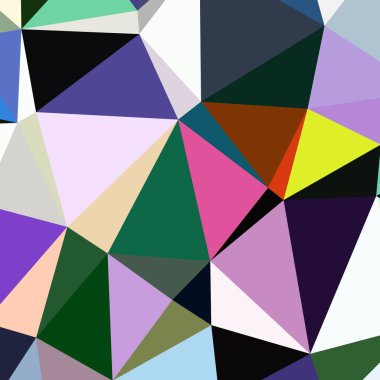 Arka plan çok renkli geometrik poligonal.