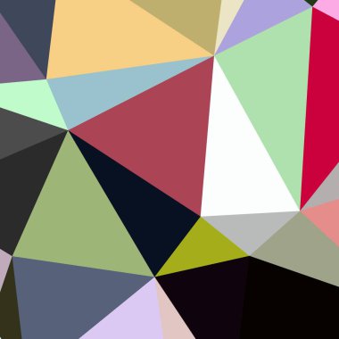 Arka plan çok renkli geometrik poligonal.