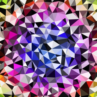 Arka plan çok renkli geometrik poligonal.