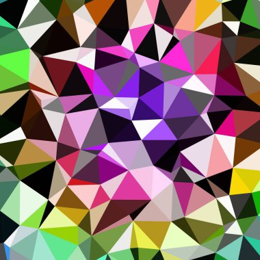 Arka plan çok renkli geometrik poligonal.