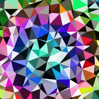 Arka plan çok renkli geometrik poligonal.