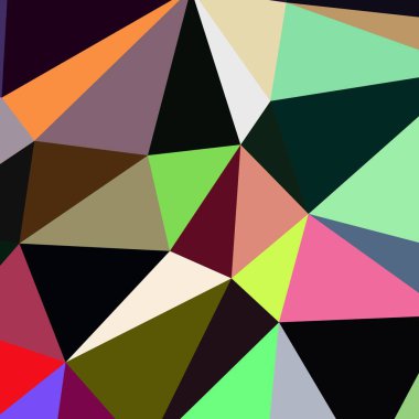 Arka plan çok renkli geometrik poligonal.