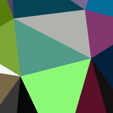 Arka plan çok renkli geometrik poligonal.