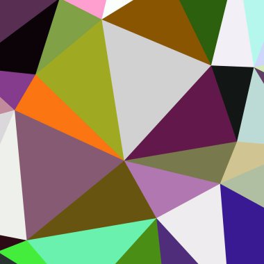 Arka plan çok renkli geometrik poligonal.