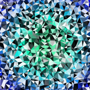 Arka plan poligonal sorunsuz üçgen renk desen.