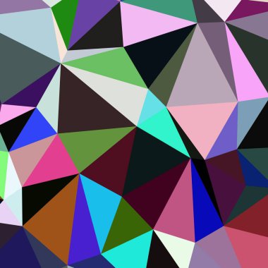 Arka plan çok renkli geometrik poligonal.