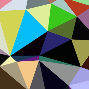 Arka plan çok renkli geometrik poligonal.