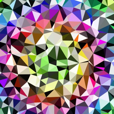 Arka plan çok renkli geometrik poligonal.