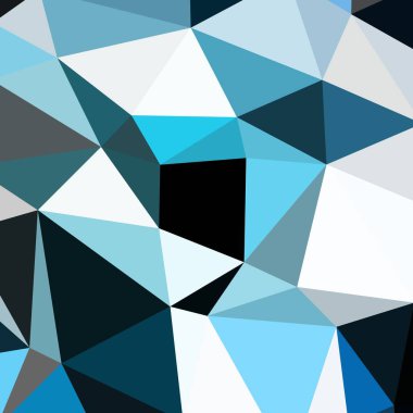 Arka plan poligonal sorunsuz üçgen renk desen.