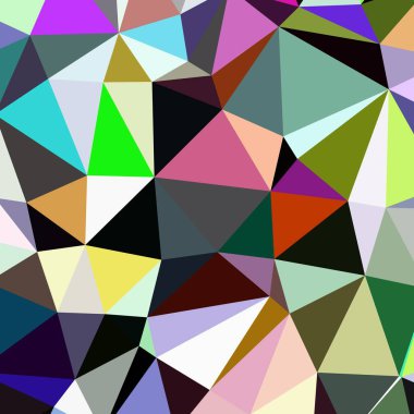 Arka plan çok renkli geometrik poligonal.