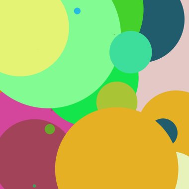 Daire geometrik zarif arka plan çok renkli desen.