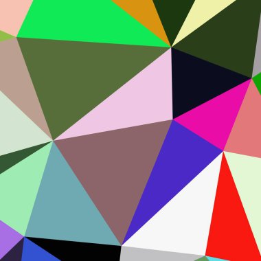 Arka plan çok renkli geometrik poligonal.