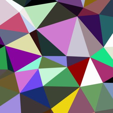 Arka plan çok renkli geometrik poligonal.