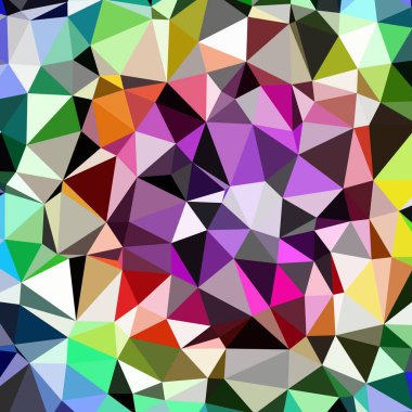 Arka plan çok renkli geometrik poligonal.