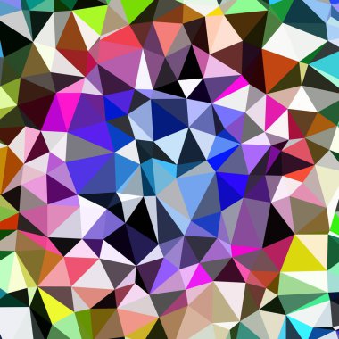 Arka plan çok renkli geometrik poligonal.