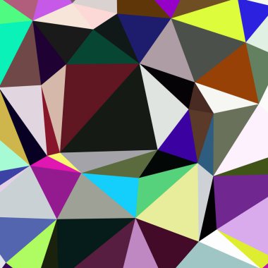 Arka plan çok renkli geometrik poligonal.