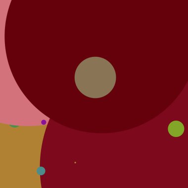 Daire geometrik yeni arka plan çok renkli desen.