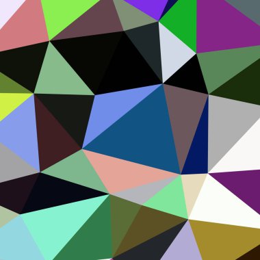 Arka plan çok renkli geometrik poligonal.