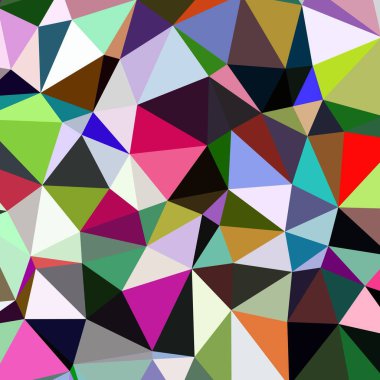 Arka plan çok renkli geometrik poligonal.